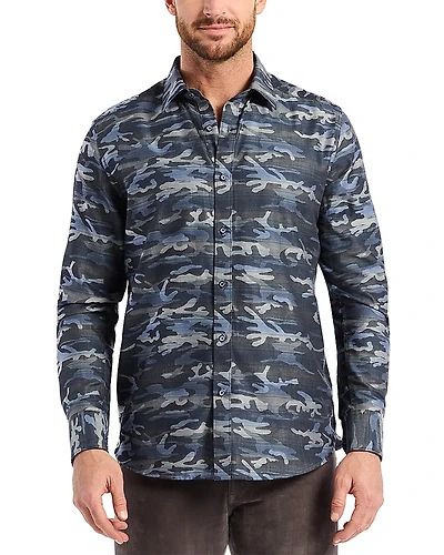 Robert Graham Harrington Long Sleeve Woven Shirt