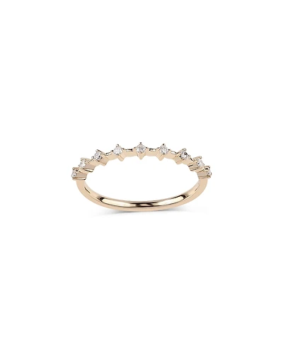 Moon & Meadow 14K Yellow Gold Diamond Stack Band