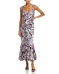 Cinq a Sept Multi Tulip Prisha Dress