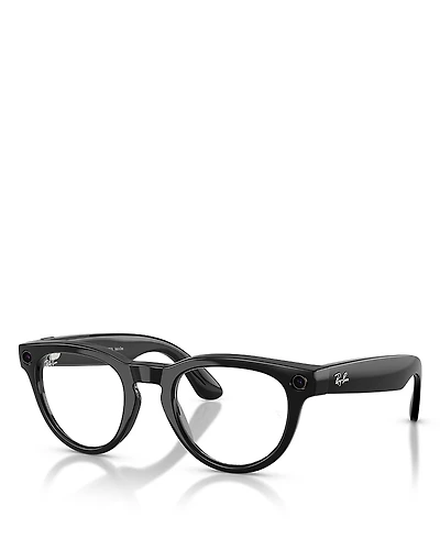 Ray-Ban Meta Headliner Round Ai Transitional Sunglasses, 50mm