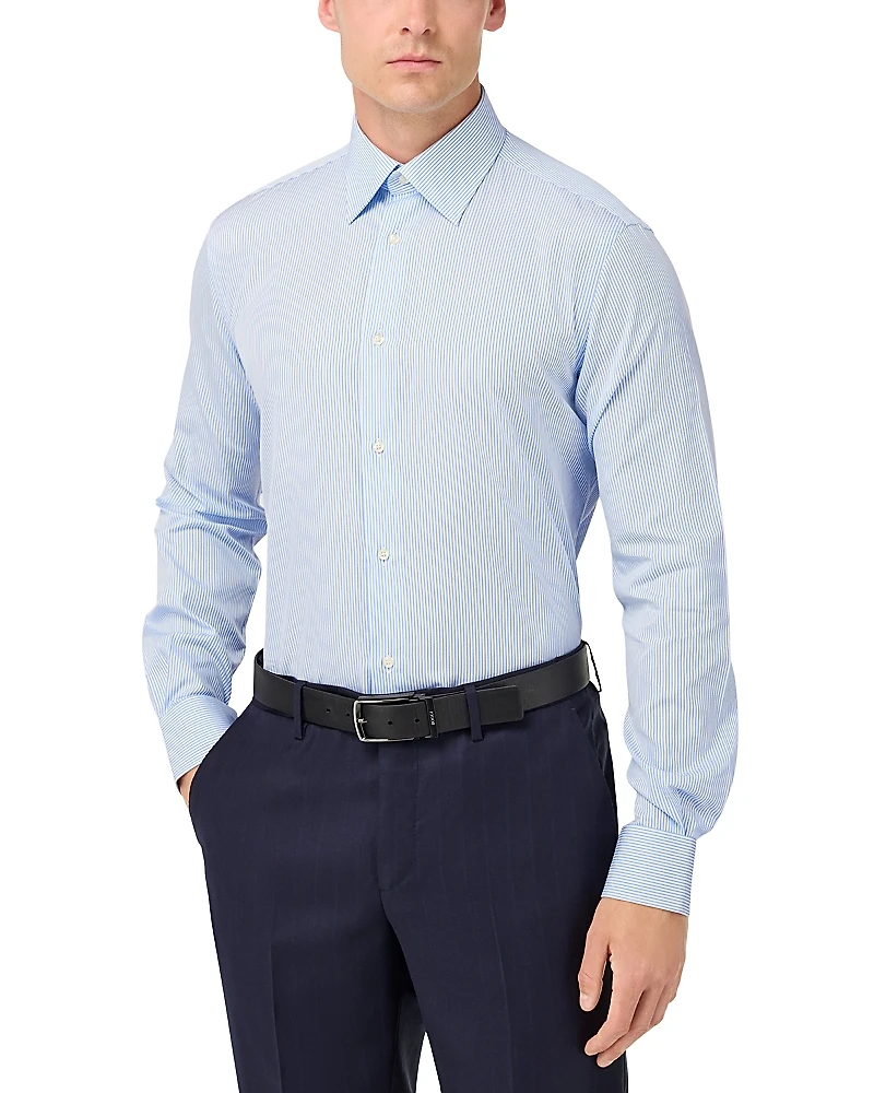 Boggi Milano Collar Cotton Dress Shirt