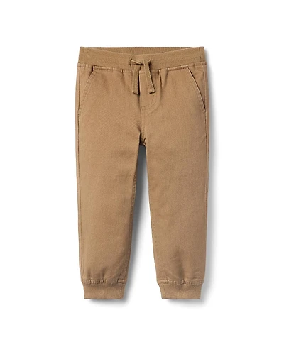 Janie and Jack Boys' The Classic Twill Jogger - Little Kid, Big Kid