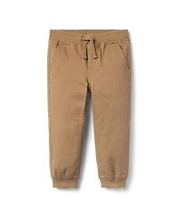 Janie and Jack Boys' The Classic Twill Jogger - Little Kid, Big Kid