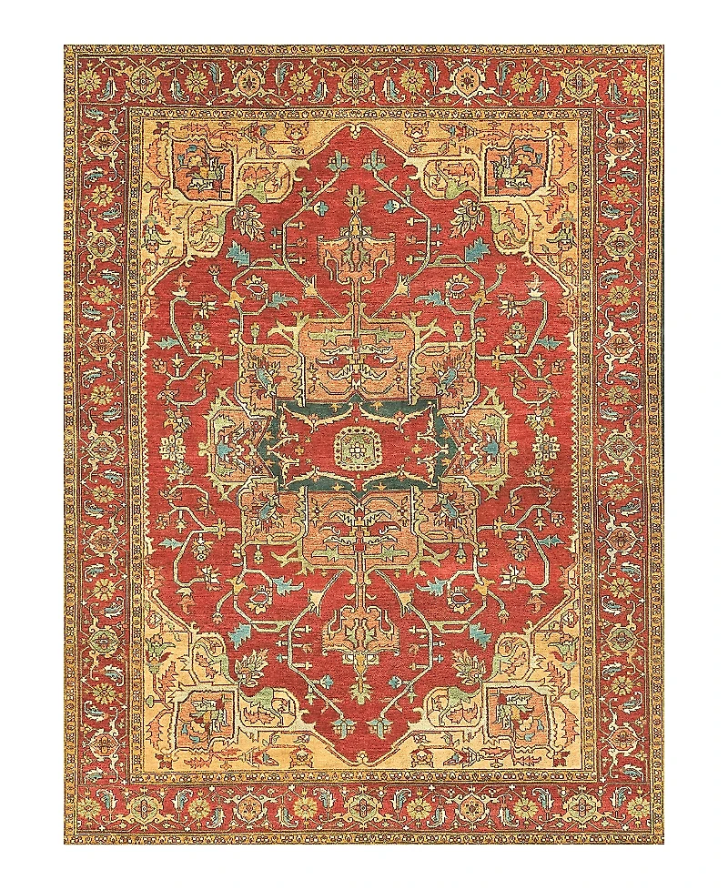 Exquisite Rugs Antique Weave Serapi Area Rug 10'X14