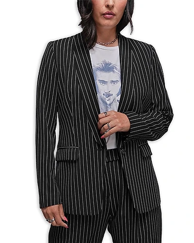 Wildfang The Empower Pinstripe Tux Blazer
