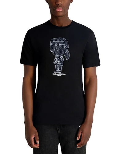 Karl Lagerfeld Paris Short Sleeve Graphic Tee