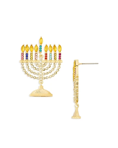 Baublebar Glow Big Menorah Earrings
