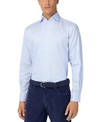 Boggi Milano Capri Collar Cotton Dress Shirt