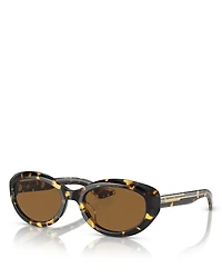 Khaite X Oliver Peoples Oval Sunglasses, 53mm