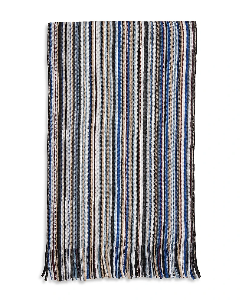 The Men's Store at Bloomingdale's Pencil Stripe Raschel Scarf - Exclusive