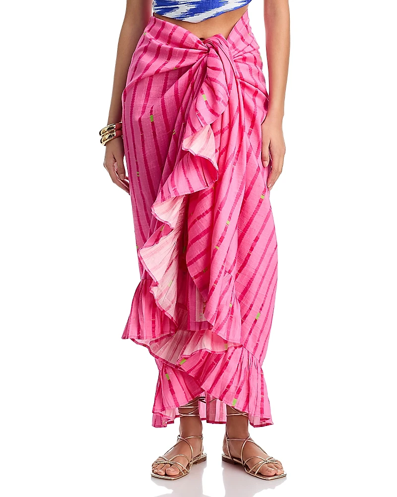 Coniglio Palm Beach Ruffle Power Pareo