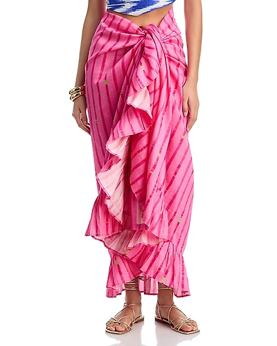 Coniglio Palm Beach Ruffle Power Pareo