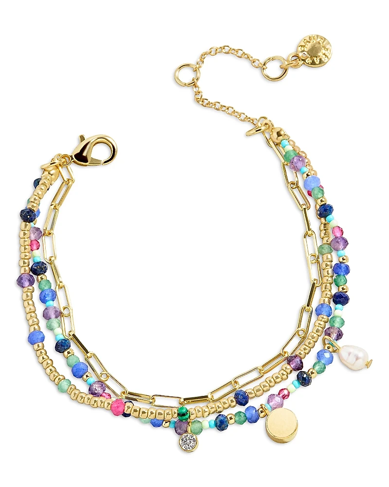 Baublebar Semi Precious Stone Rowan Layered Bracelet