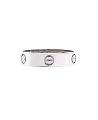Pre-Owned Cartier Love Band Ring 18K White Gold