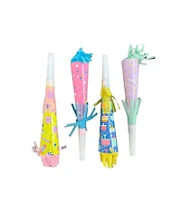 Jollity & Co. It's A Birthday Noise Makers, Set of 8, 2 of Each Style Per Pack