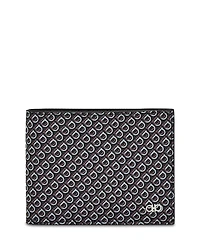 Ferragamo Gancini Printed Bifold Wallet