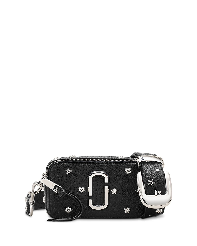 Marc Jacobs The Snapshot Icon Mini Studded Leather Camera Bag