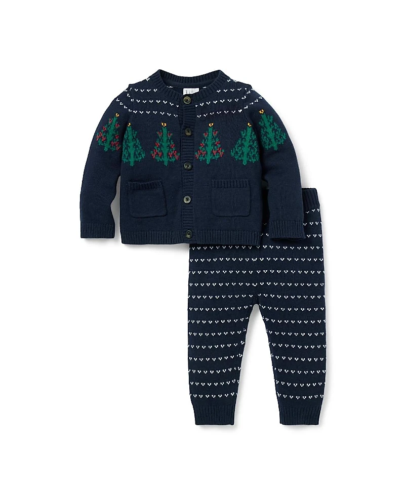Janie and Jack Boys' The Holiday Matching Sweater Set - Baby