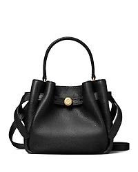 Tory Burch Romy Mini Leather Bucket Bag