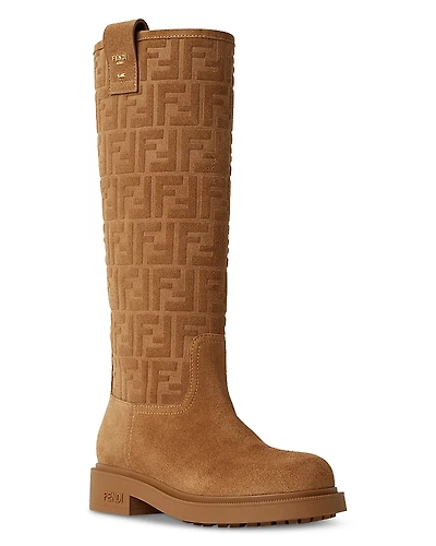 Fendi Women's Filo Suede Boots