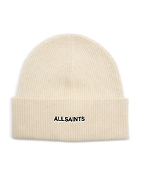 Allsaints Underground Ribbed Beanie Hat