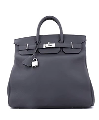Pre-Owned HERMES Hac 40 Handbag Togo with Palladium Hardware