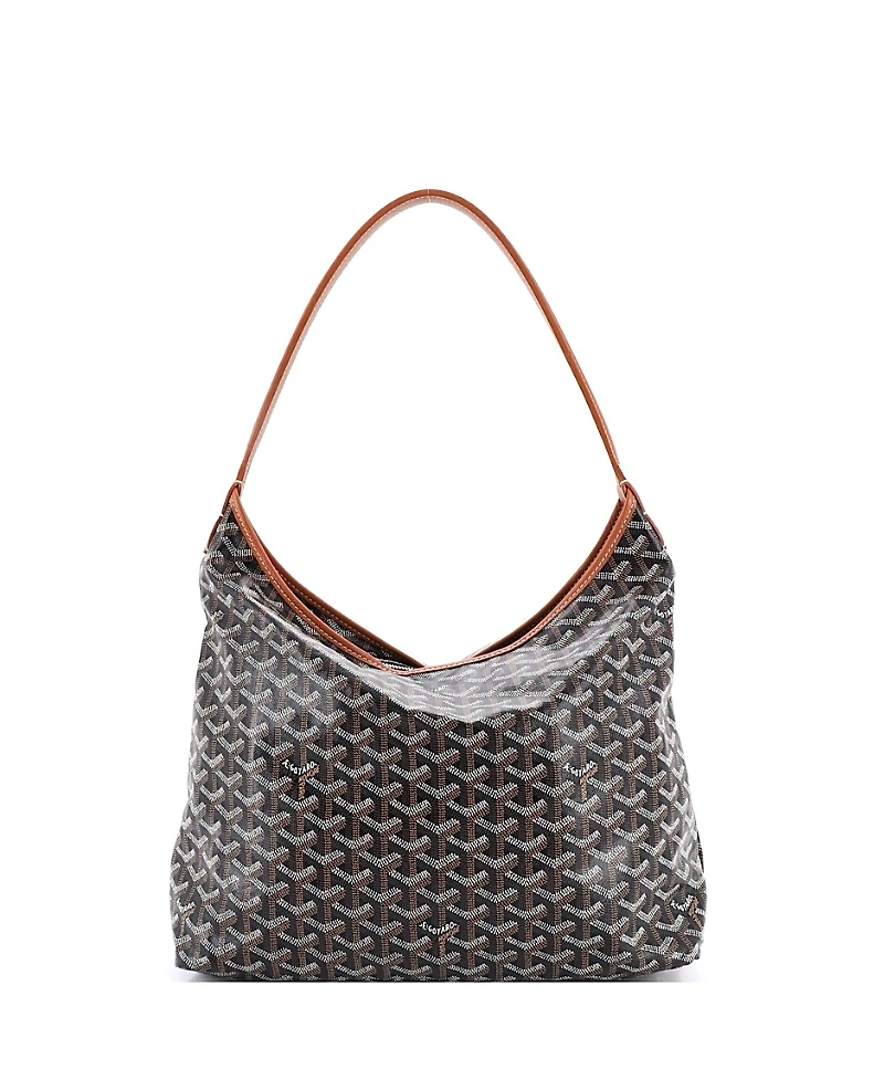 Pre-Owned Goyard Boheme Hobo Coated Canvas