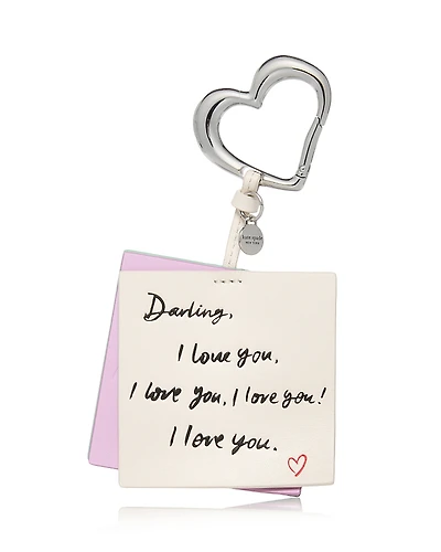 kate spade new york Charmed Love Notes Bag Charm
