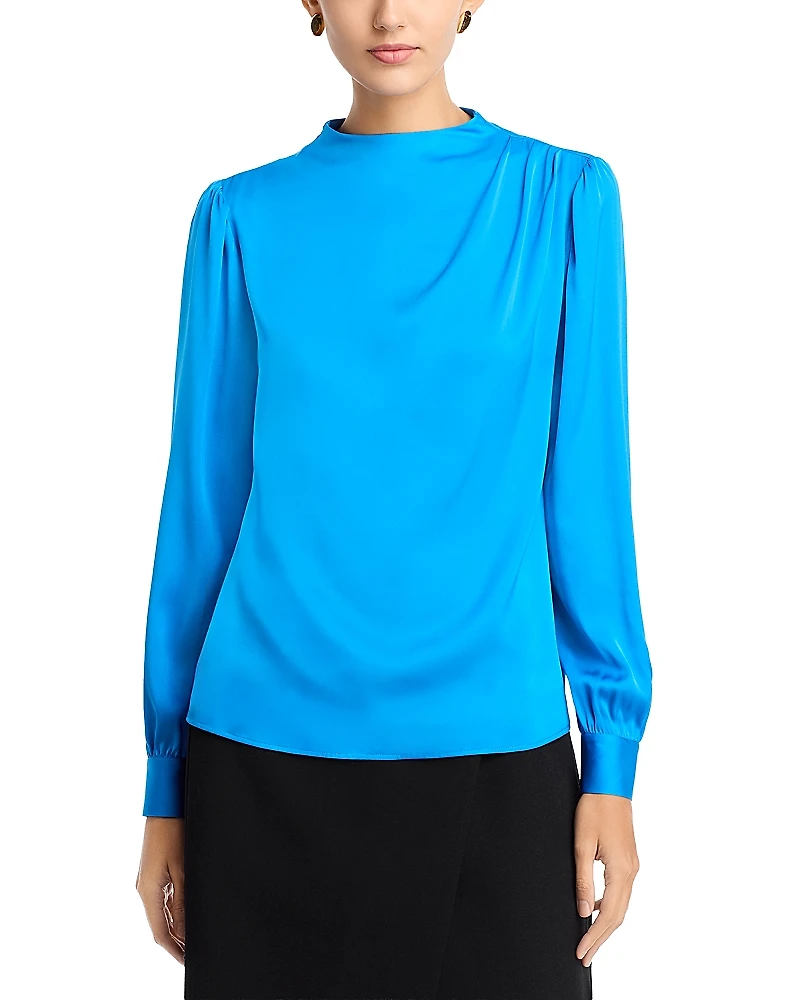 Elie Tahari The Tien Silk Blouse