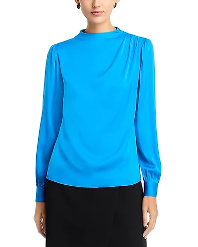Elie Tahari The Tien Silk Blouse