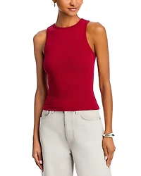 Re/Done High Neck Tank Top