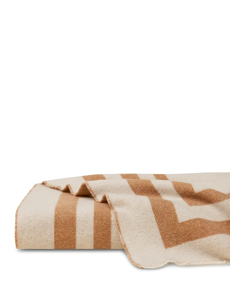 Pratest Tre Righe Cashmere Blend Throw