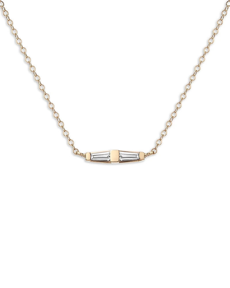 Shahla Karimi from the Luxe Collection Certified Lab Grown Diamond Chrysler Necklace