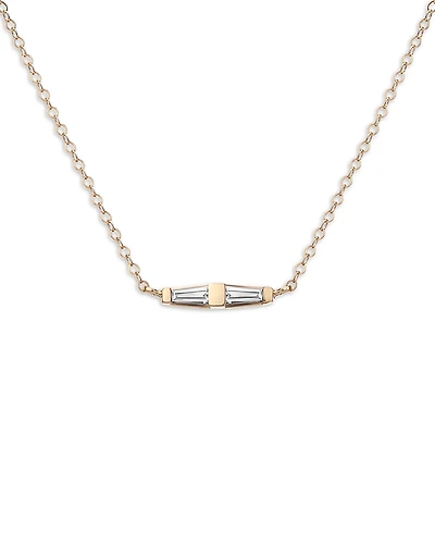 Shahla Karimi from the Luxe Collection Certified Lab Grown Diamond Chrysler Necklace