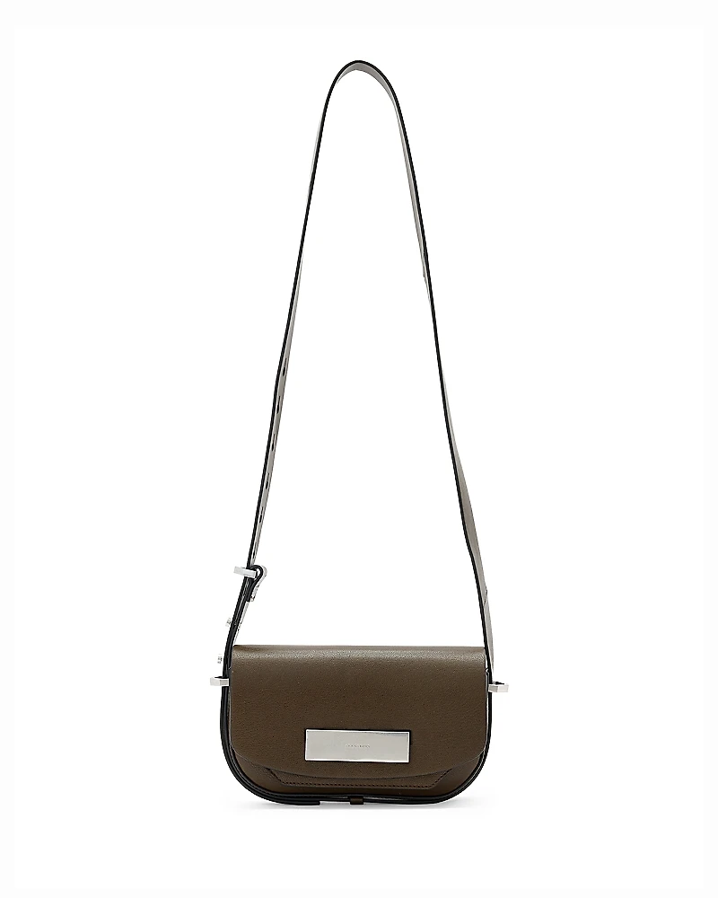 Allsaints Etta Leather Satchel Crossbody