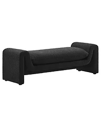 Modway Waverly Boucle Fabric Bench