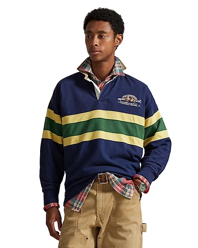 Polo Ralph Lauren Vintage Fit Embroidered Rugby Shirt