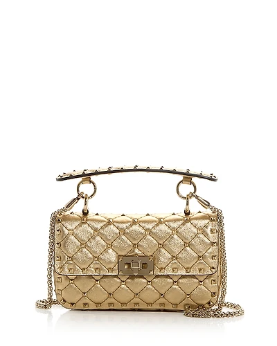 Valentino Garavani Small Rockstud Convertible Top Handle Bag