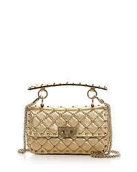 Valentino Garavani Small Rockstud Convertible Top Handle Bag