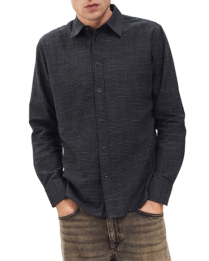 rag & bone Tomlin Crosshatch Shirt
