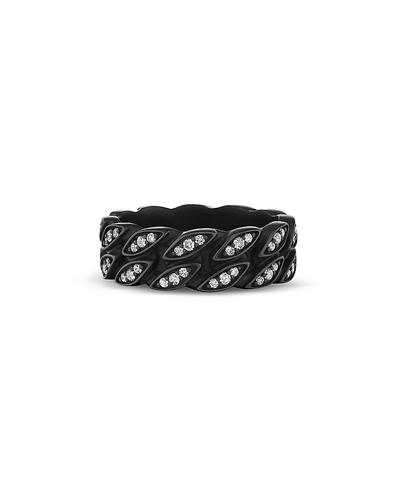 Men's Curb Chain Band Ring