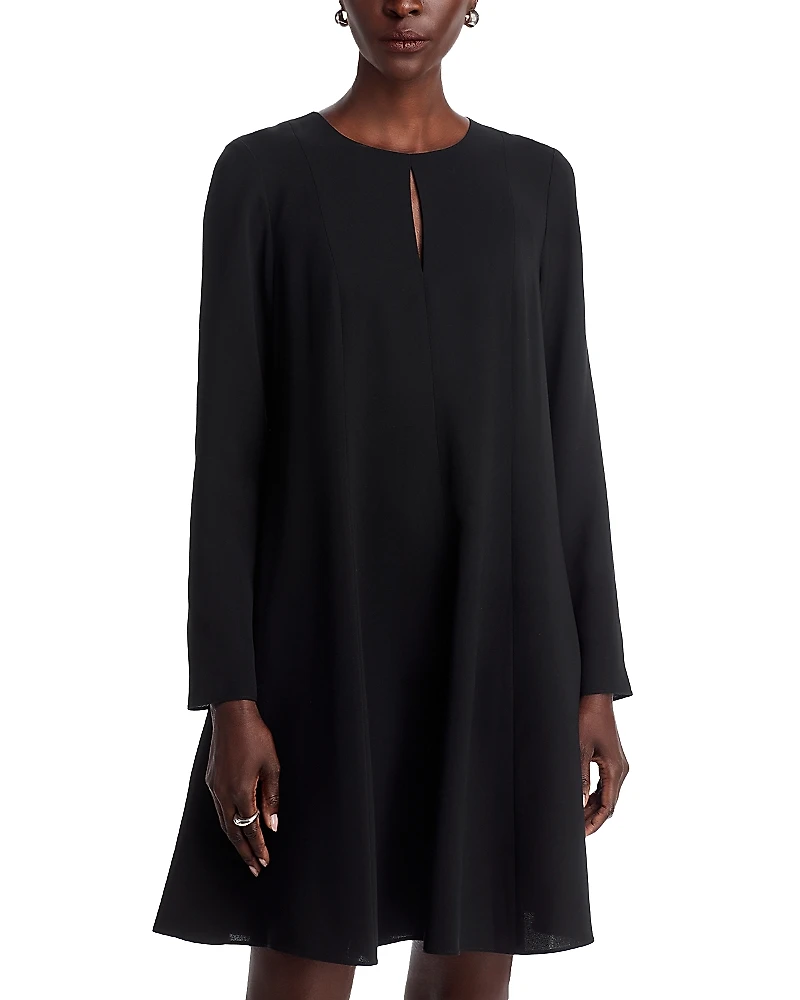 Lafayette 148 New York A Line Godet Dress