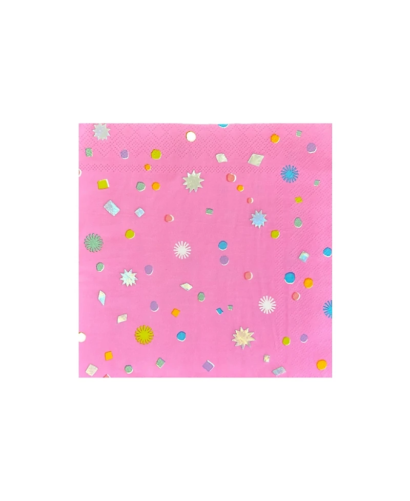 Jollity & Co. It's A Birthday Confetti Large Paper Napkins, Set of 16