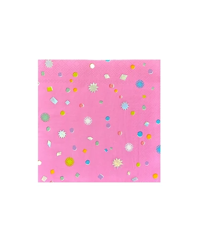 Jollity & Co. It's A Birthday Confetti Large Paper Napkins, Set of 16