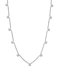 Bloomingdale's Fine Collection Luxe Collection Certified Lab Grown Diamond Station Necklace