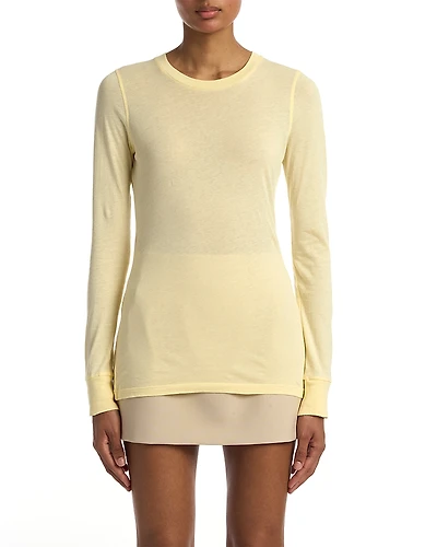 Wardrobe. nyc Fitted Long Sleeve Tee