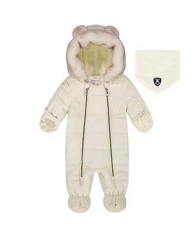 Deux par Unisex One-Piece Layette Snowsuit Designed for Car Seat - Baby