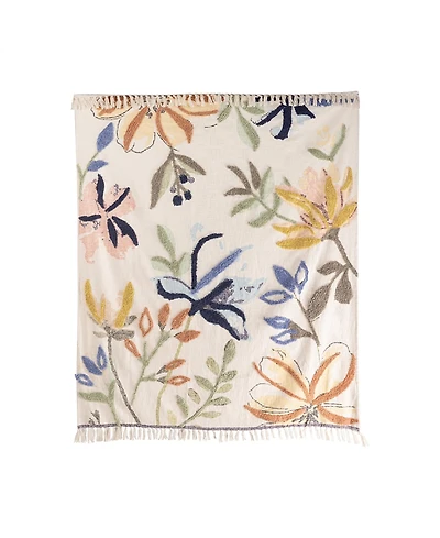 Gauri Kohli Zurich Throw Blanket, 60 L x 50 W