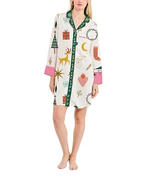 Katie Kime Mod Holiday Sleep Shirt