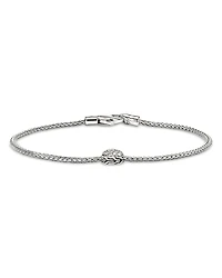 John Hardy Sterling Silver Jh Essentials Diamond Pave Bracelet